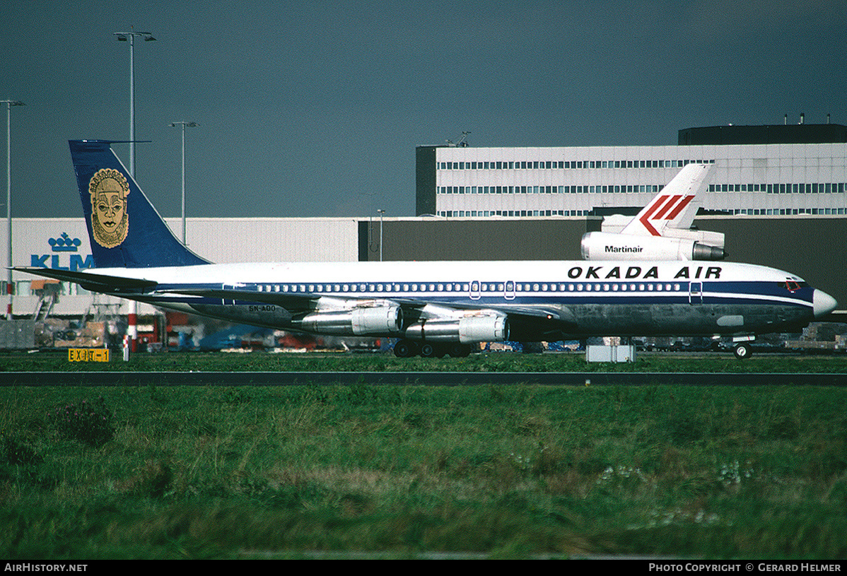 Aircraft Photo of 5N-AOO | Boeing 707-365C | Okada Air | AirHistory.net #72076