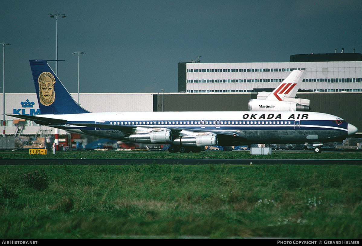 Aircraft Photo of 5N-AOQ | Boeing 707-355C | Okada Air | AirHistory.net #72076