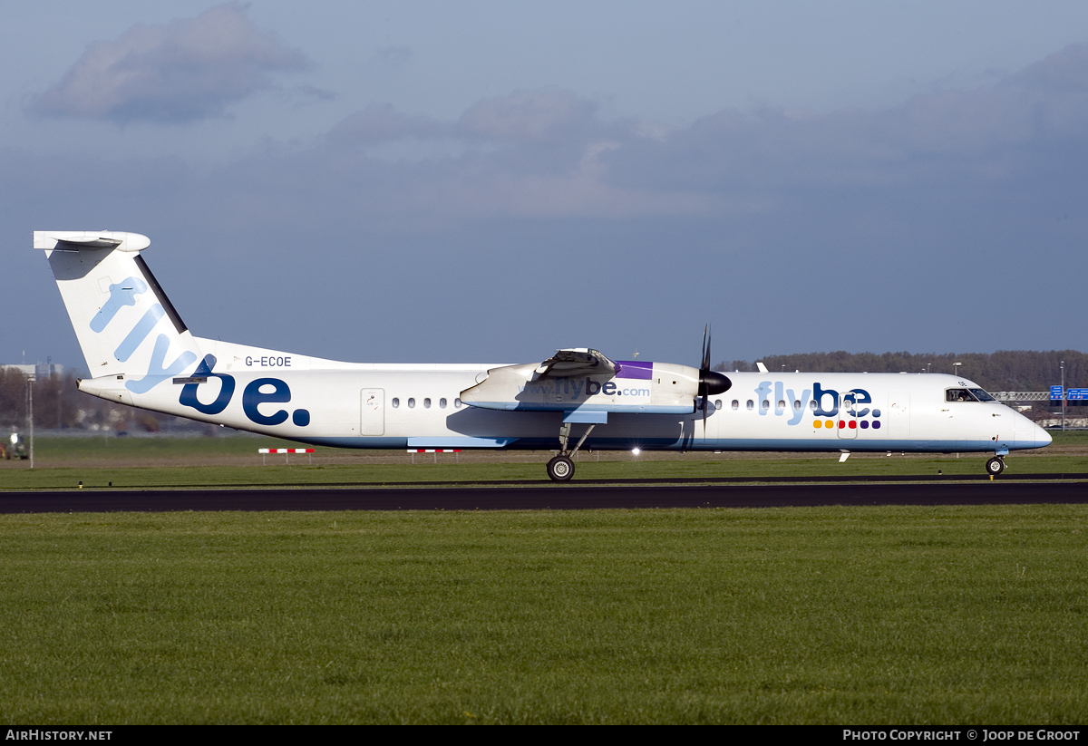 Aircraft Photo of G-ECOE | Bombardier DHC-8-401 Dash 8 | Flybe | AirHistory.net #72099
