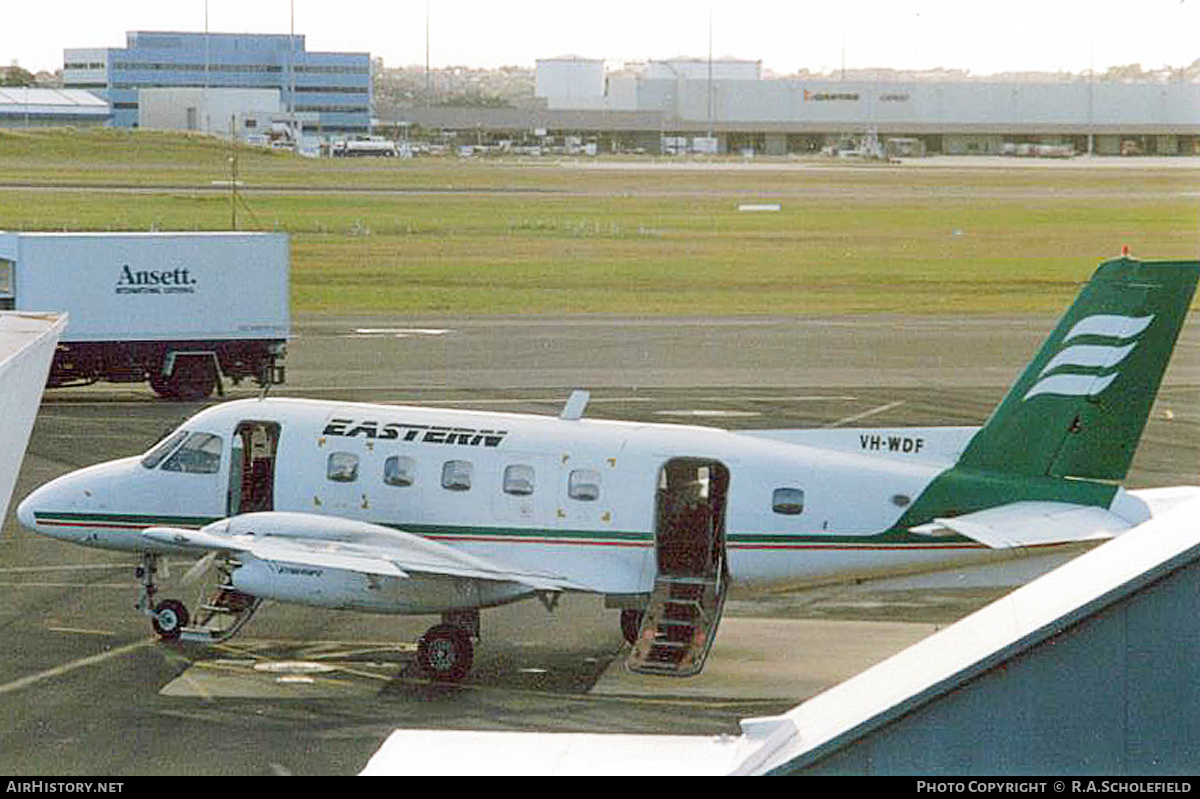 Aircraft Photo of VH-WDF | Embraer EMB-110P2 Bandeirante | Eastern Australia Airlines | AirHistory.net #72101