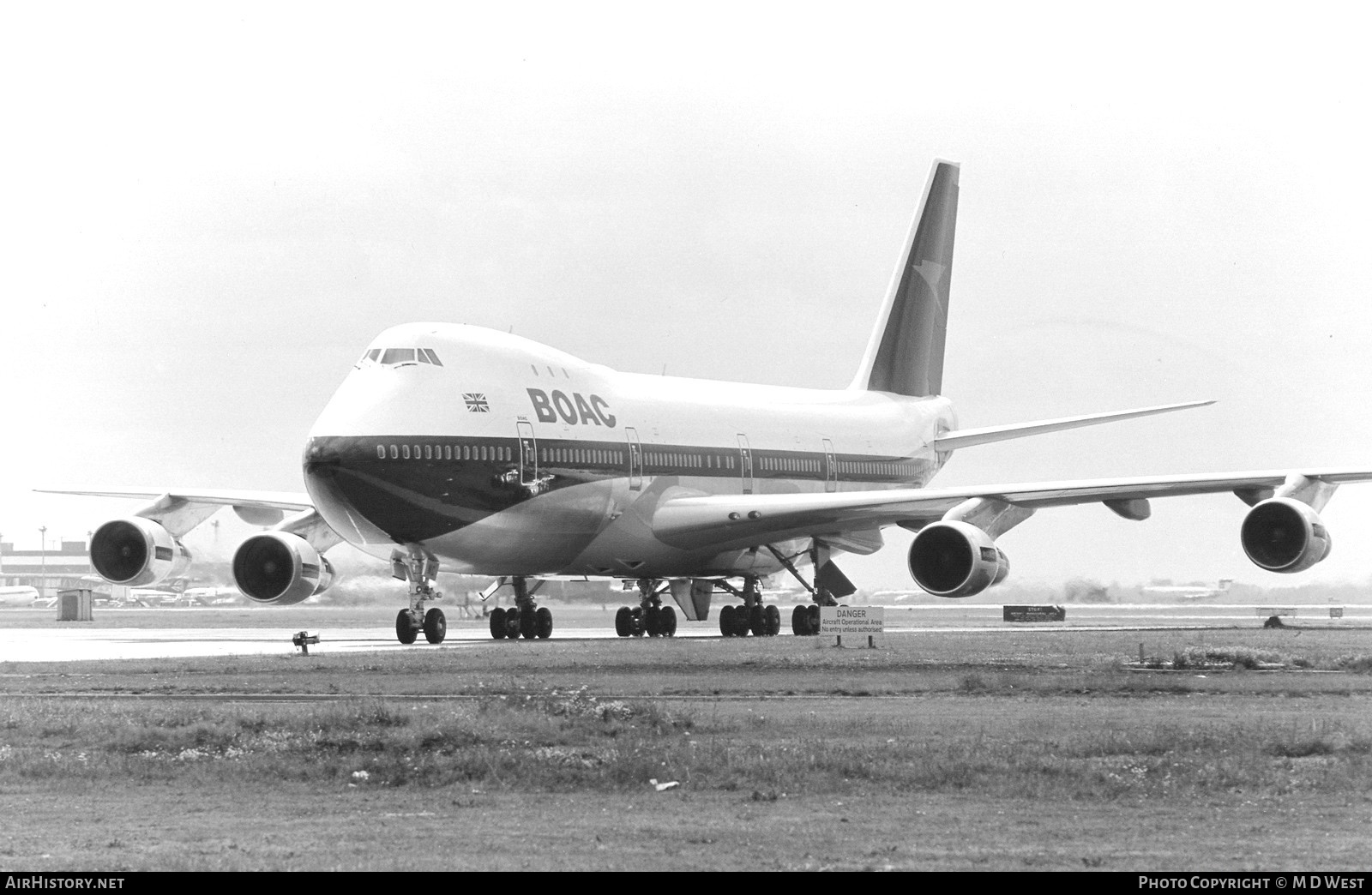 Aircraft Photo of G-AWNC | Boeing 747-136 | BOAC - British Overseas Airways Corporation | AirHistory.net #72111