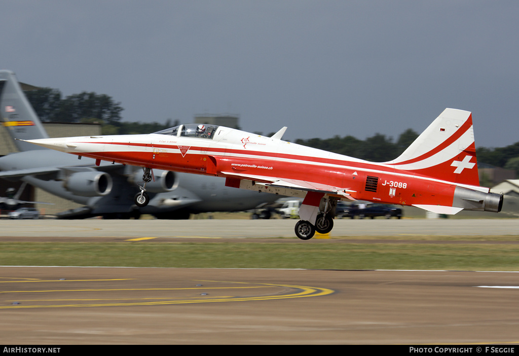 Aircraft Photo of J-3088 | Northrop F-5E Tiger II | Switzerland - Air Force | AirHistory.net #72113