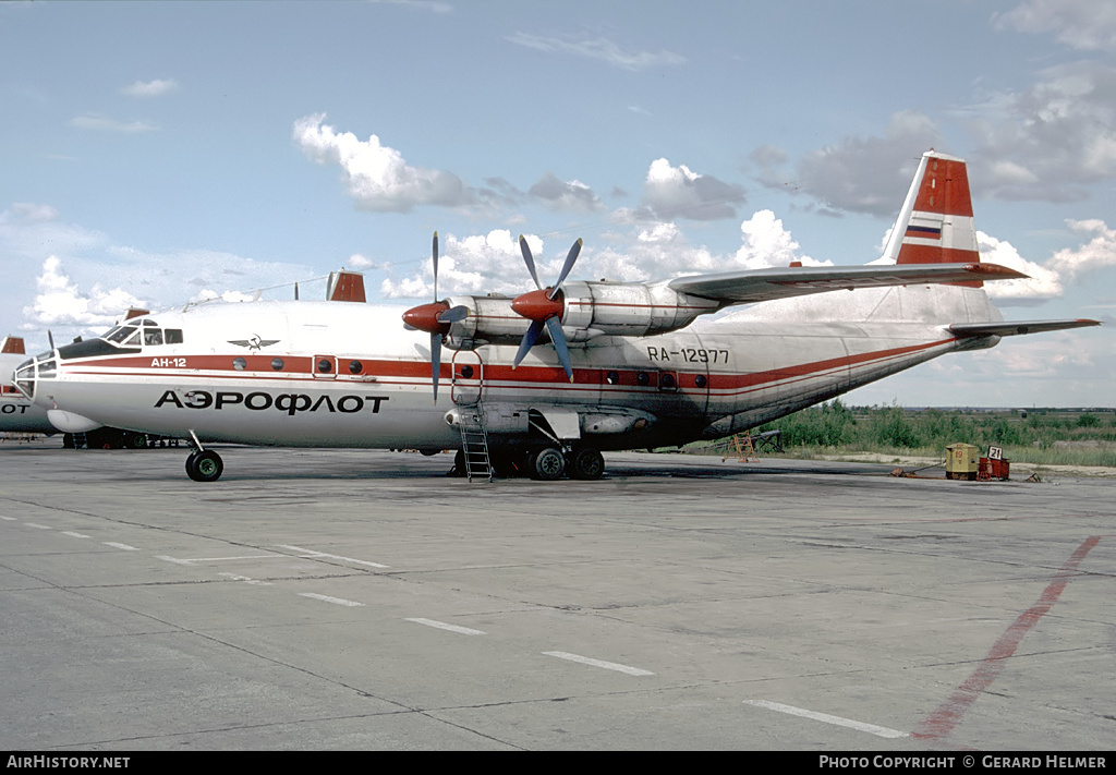 Aircraft Photo of RA-12977 | Antonov An-12B | Aeroflot | AirHistory.net #72124