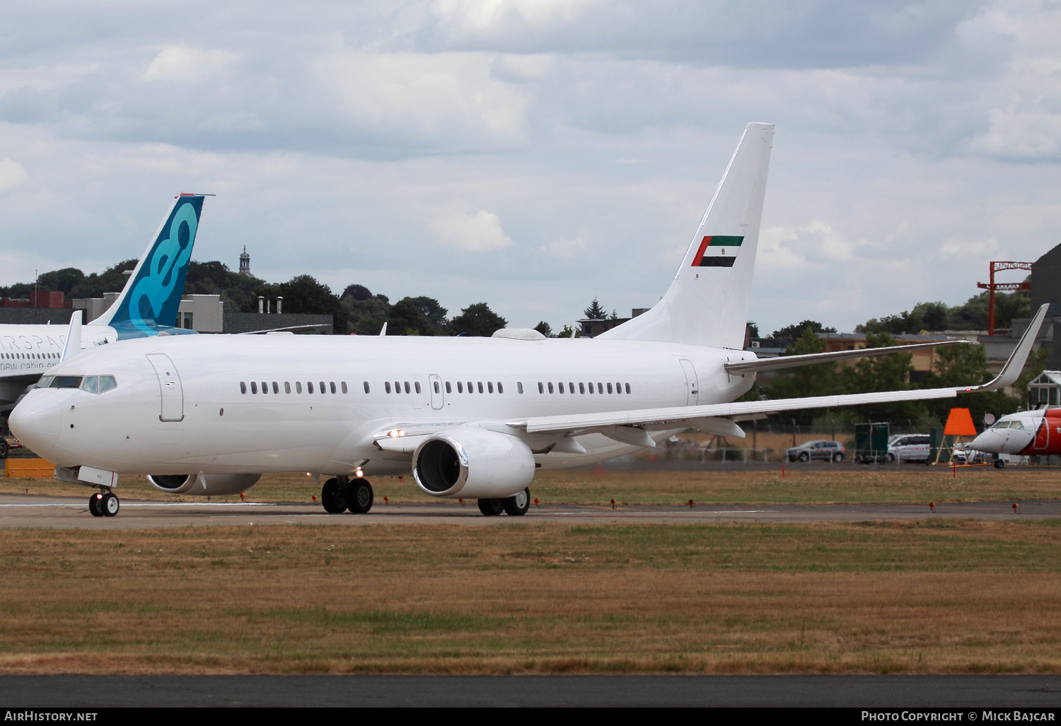 Aircraft Photo of A6-FZZ | Boeing 737-8KN | United Arab Emirates Government | AirHistory.net #72127