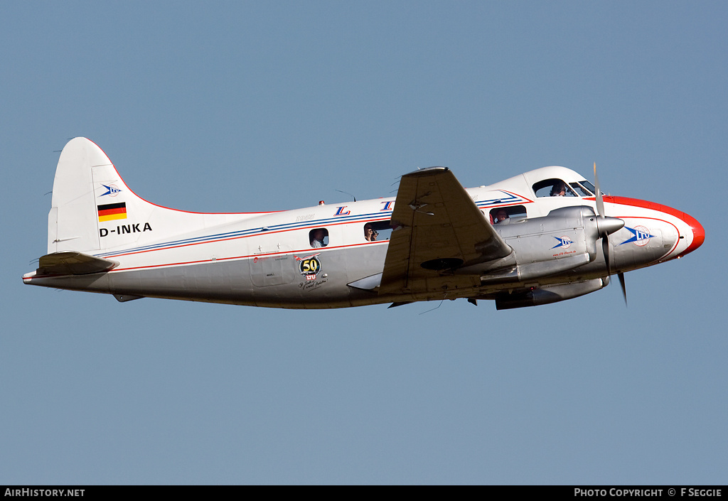 Aircraft Photo of D-INKA | De Havilland D.H. 104 Dove 8 | LTU - Lufttransport-Unternehmen | AirHistory.net #72129