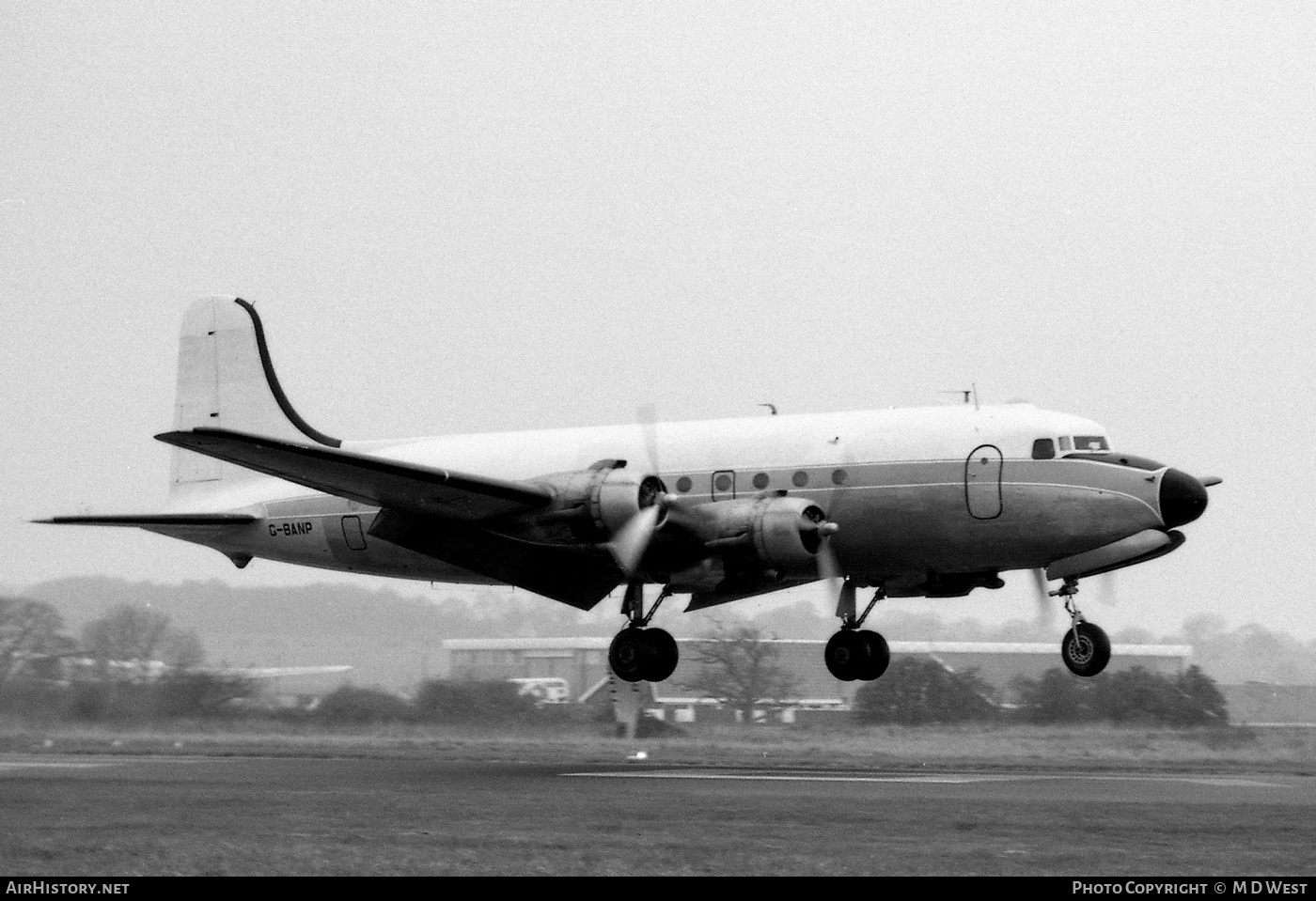Aircraft Photo of G-BANP | Douglas DC-4-1009 | British Air Ferries - BAF | AirHistory.net #72135