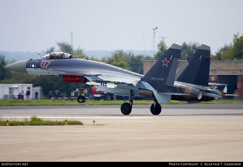 Aircraft Photo of 07 red | Sukhoi Su-35S | Russia - Air Force | AirHistory.net #72150