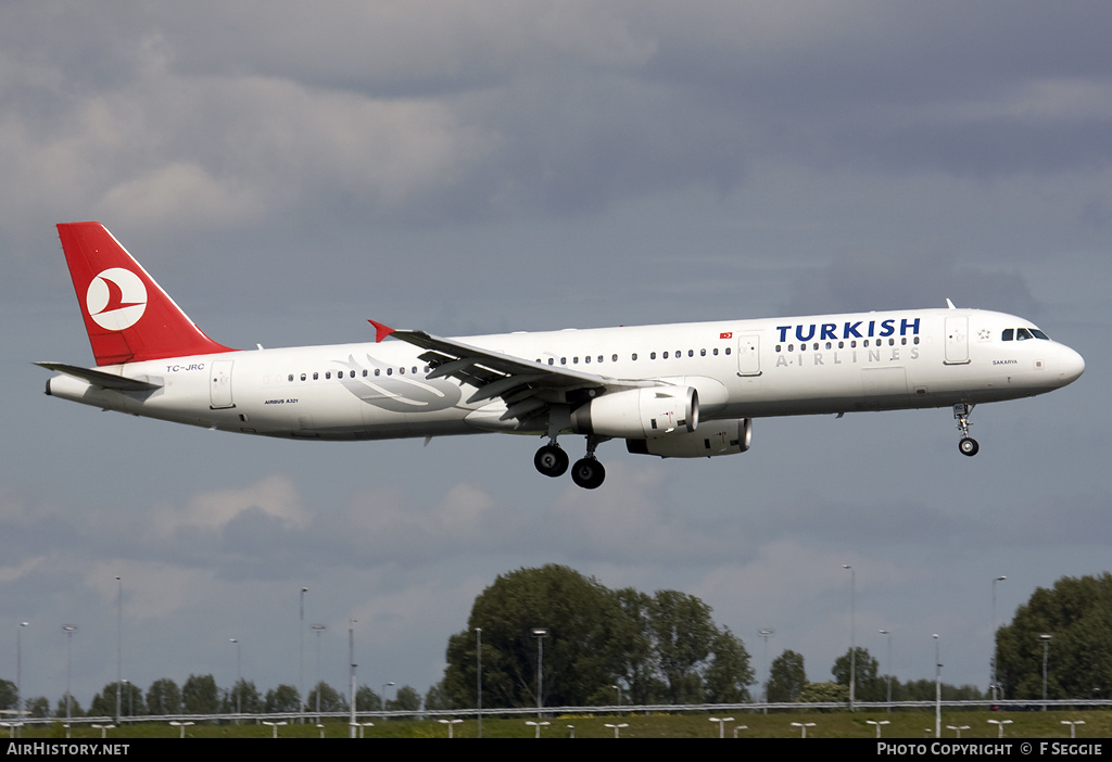 Aircraft Photo of TC-JRC | Airbus A321-231 | Turkish Airlines | AirHistory.net #72151