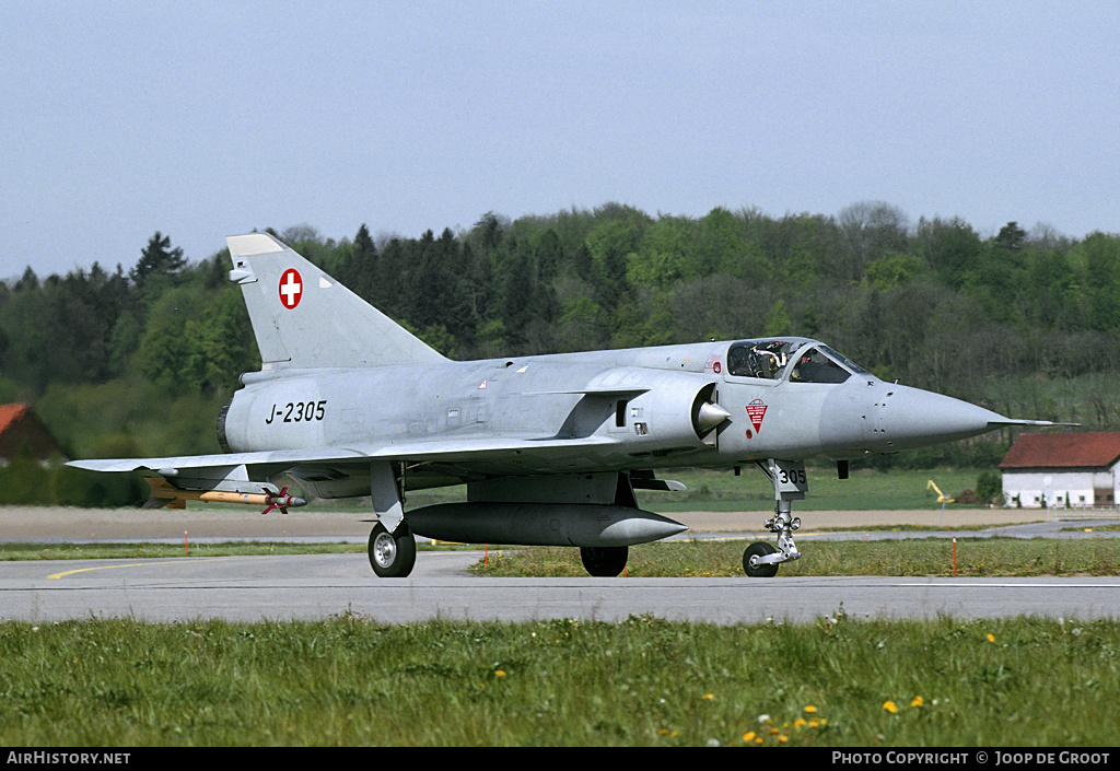 Aircraft Photo of J-2305 | Dassault Mirage IIIS | Switzerland - Air Force | AirHistory.net #72158