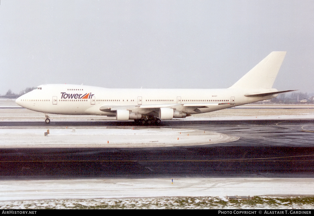 Aircraft Photo of N616FF | Boeing 747-212B | Tower Air | AirHistory.net #72167