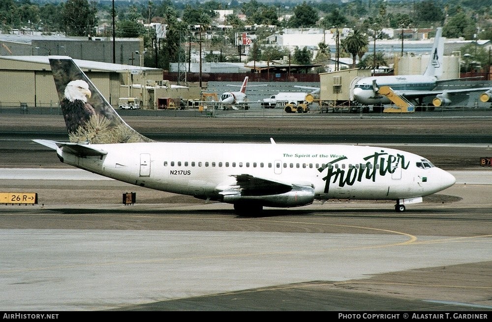 Aircraft Photo of N217US | Boeing 737-201 | Frontier Airlines | AirHistory.net #72172