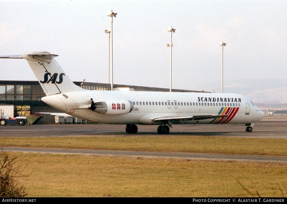 Aircraft Photo of SE-DBU | McDonnell Douglas DC-9-41 | Scandinavian Airlines - SAS | AirHistory.net #72190