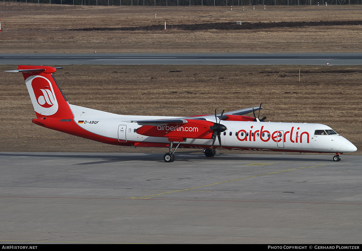 Aircraft Photo of D-ABQF | Bombardier DHC-8-402 Dash 8 | Air Berlin | AirHistory.net #72201