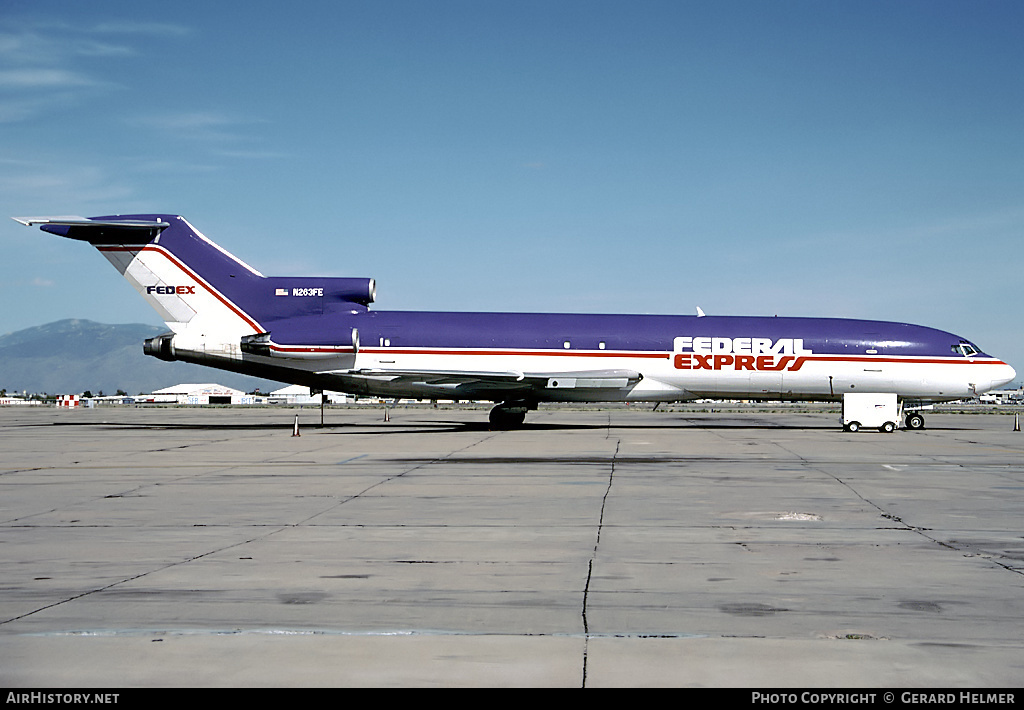 Aircraft Photo of N263FE | Boeing 727-233/Adv(F) | Federal Express | AirHistory.net #72214