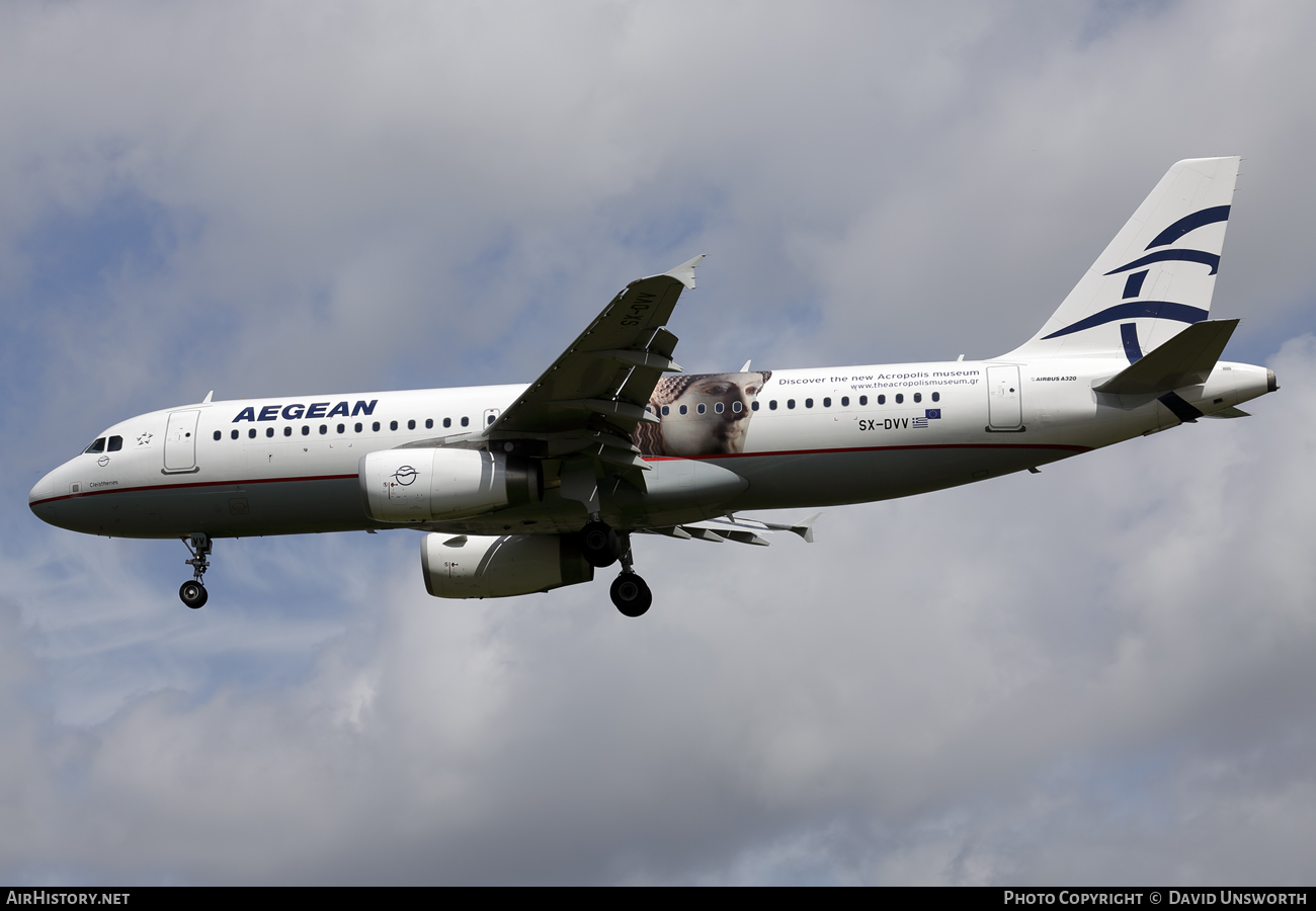 Aircraft Photo of SX-DVV | Airbus A320-232 | Aegean Airlines | AirHistory.net #72215