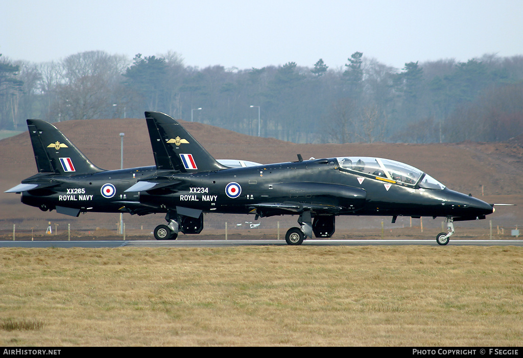 Aircraft Photo of XX234 | British Aerospace Hawk T1 | UK - Navy | AirHistory.net #72217