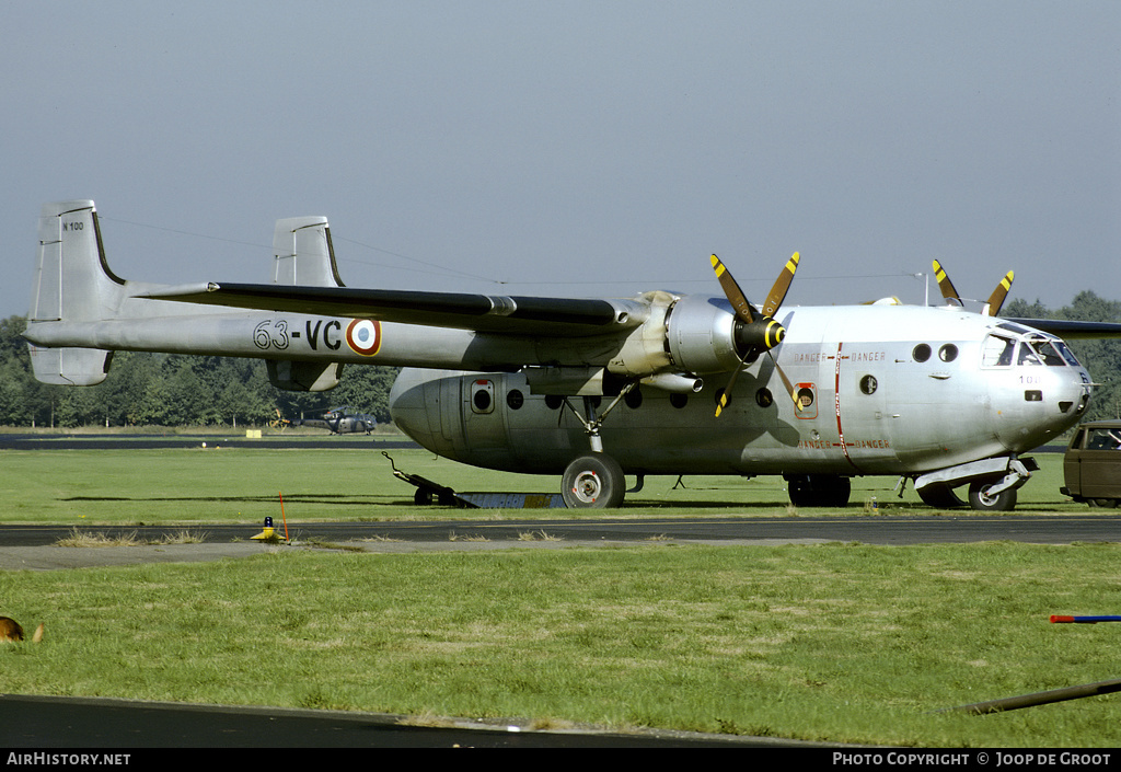 Aircraft Photo of 100 | Nord 2501F-3 Noratlas | France - Air Force | AirHistory.net #72222