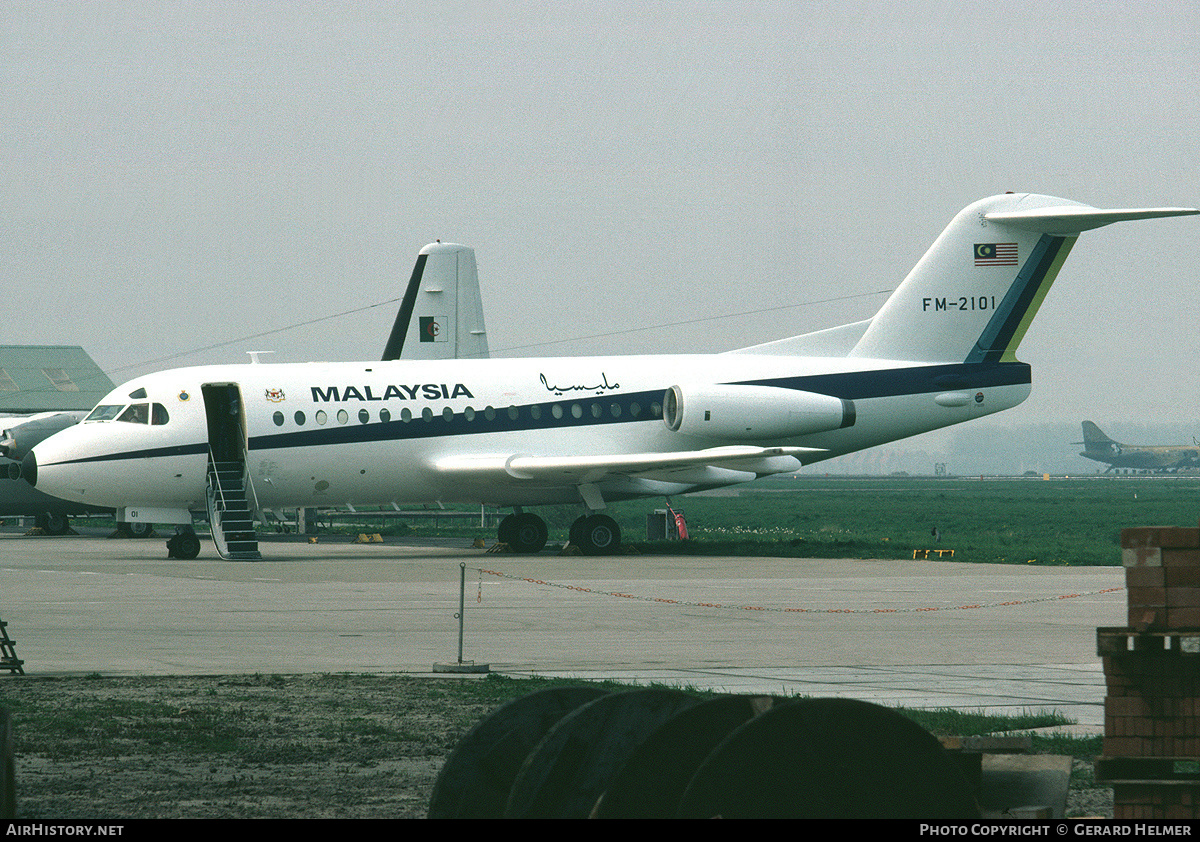 Aircraft Photo of FM-2101 | Fokker F28-1000 Fellowship | Malaysia - Air Force | AirHistory.net #72232