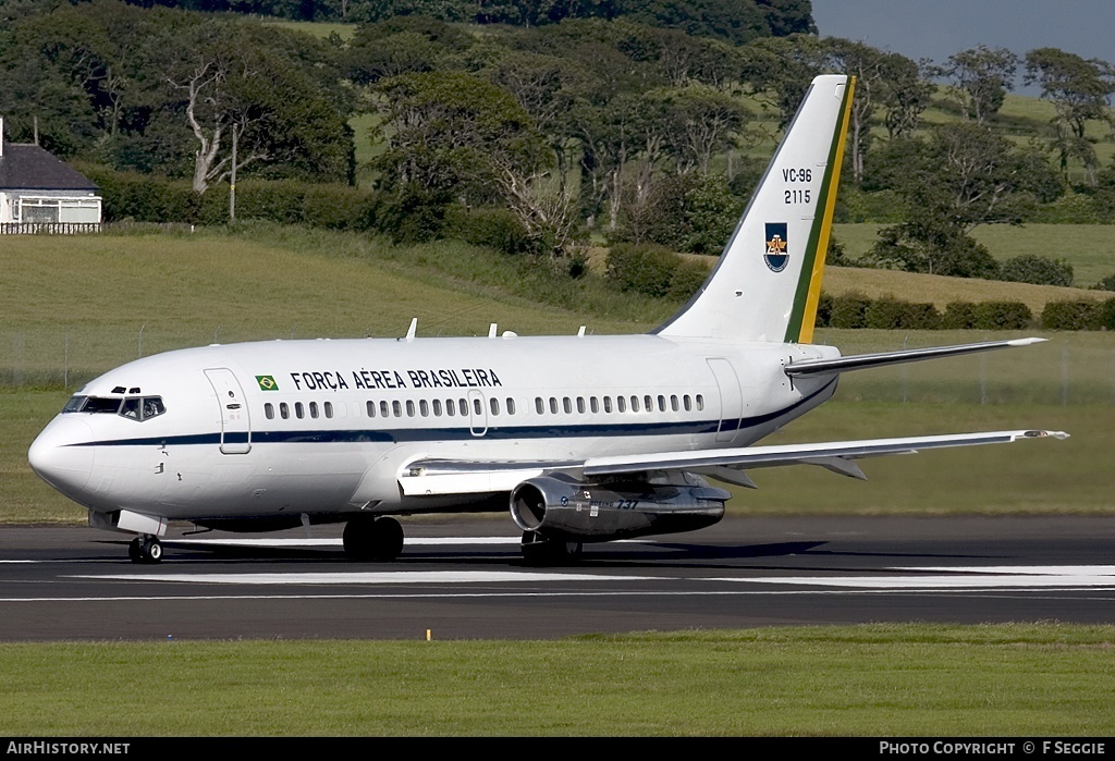 Aircraft Photo of 2115 | Boeing VC-96 (737-2N3/Adv) | Brazil - Air Force | AirHistory.net #72239