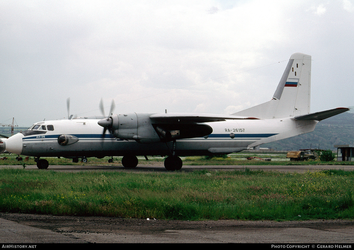 Aircraft Photo of RA-26157 | Antonov An-26 | Russia - Air Force | AirHistory.net #72257