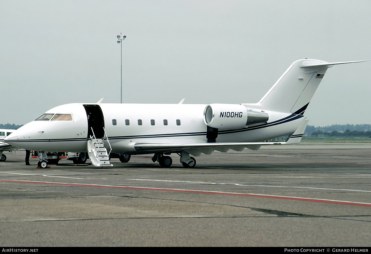 Aircraft Photo of N100HG | Canadair Challenger 601 (CL-600-2A12) | AirHistory.net #72261