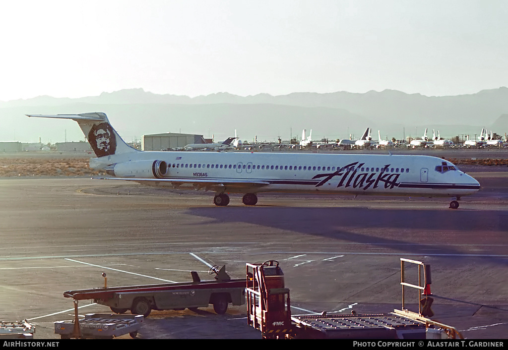 Aircraft Photo of N936AS | McDonnell Douglas MD-83 (DC-9-83) | Alaska Airlines | AirHistory.net #72269