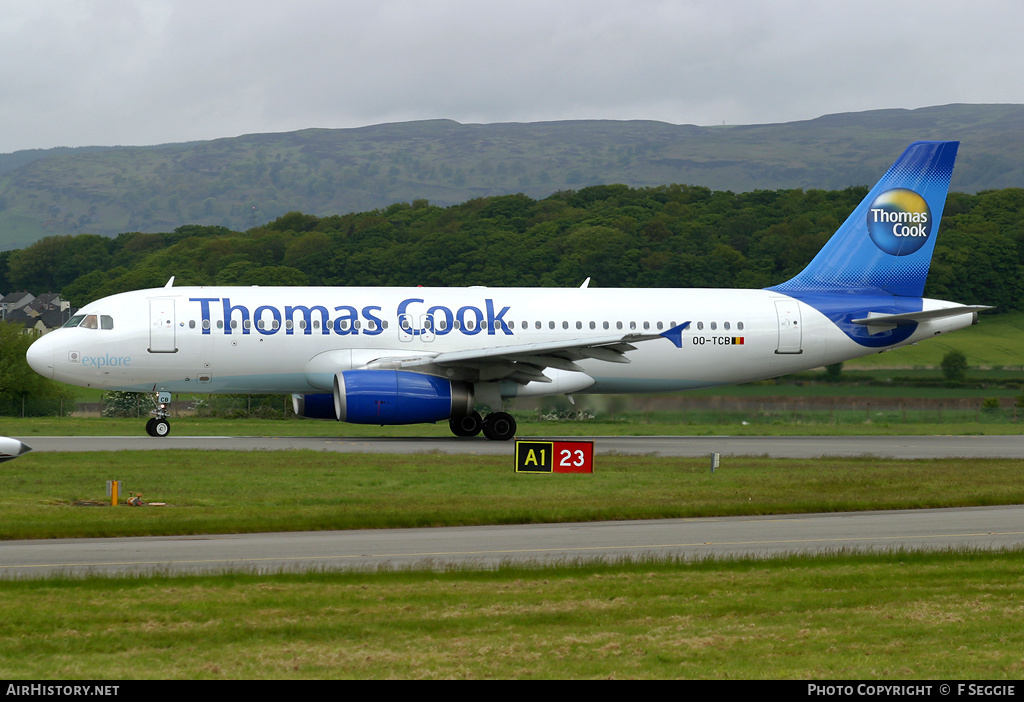 Aircraft Photo of OO-TCB | Airbus A320-231 | Thomas Cook Airlines | AirHistory.net #72283