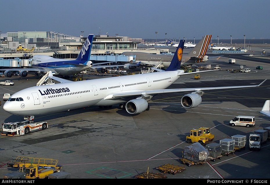 Aircraft Photo of D-AIHF | Airbus A340-642 | Lufthansa | AirHistory.net #72284