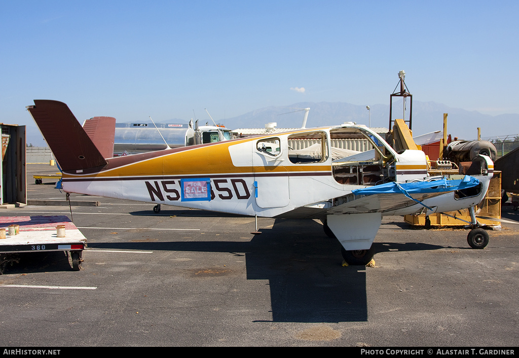 Aircraft Photo of N5585D | Beech H35 Bonanza | AirHistory.net #72302