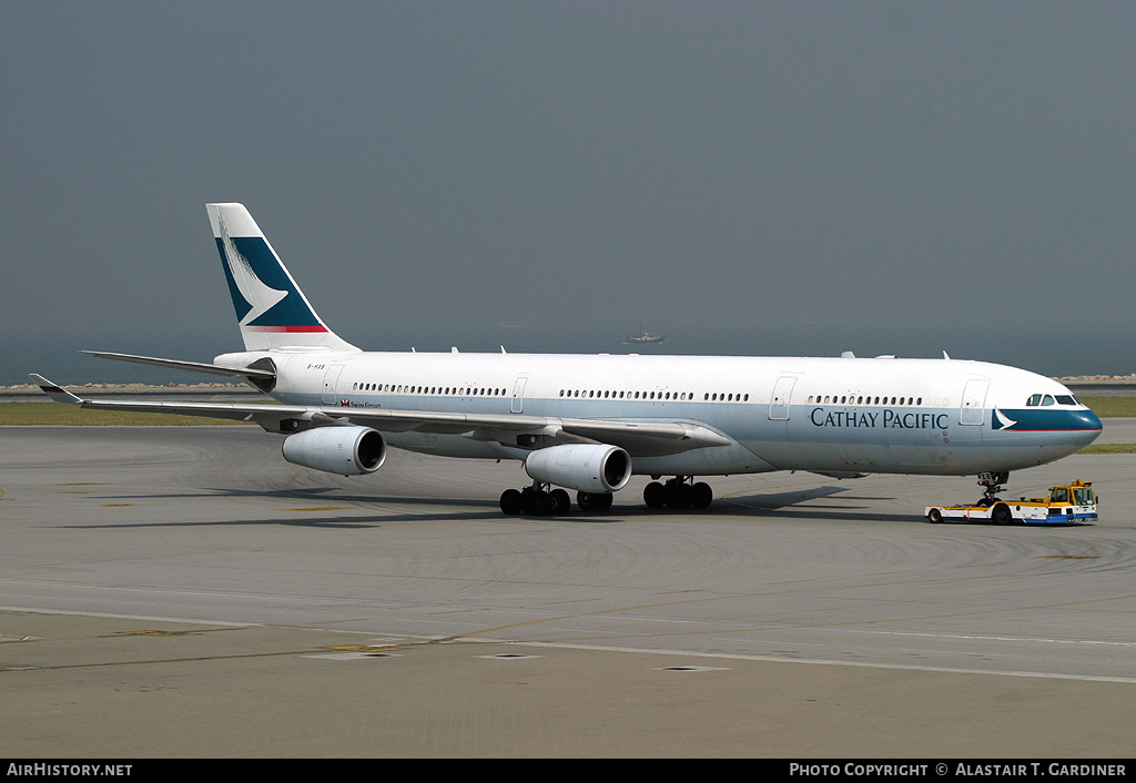 Aircraft Photo of B-HXB | Airbus A340-313 | Cathay Pacific Airways | AirHistory.net #72339