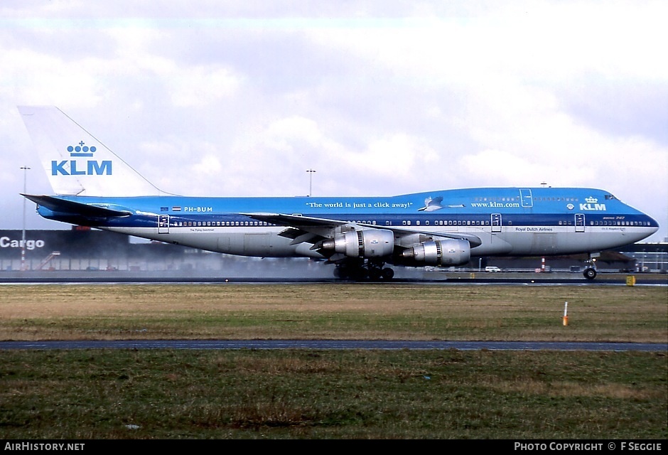 Aircraft Photo of PH-BUM | Boeing 747-206BM(SUD) | KLM - Royal Dutch Airlines | AirHistory.net #72346