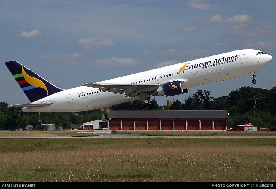 Aircraft Photo of E3-AAO | Boeing 767-366/ER | Eritrean Airlines | AirHistory.net #72347