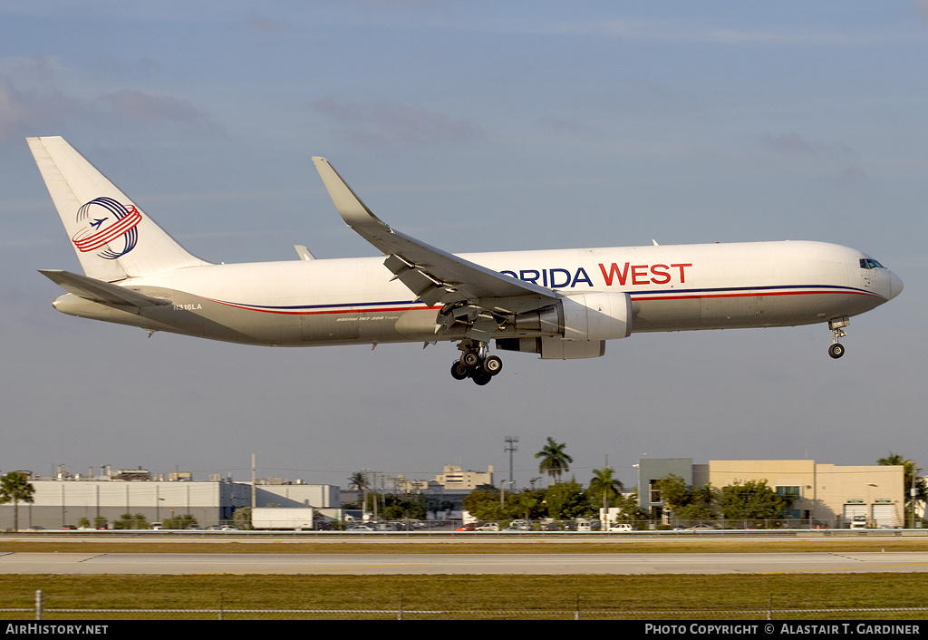 Aircraft Photo of N316LA | Boeing 767-316F/ER | Florida West International Airways | AirHistory.net #72352