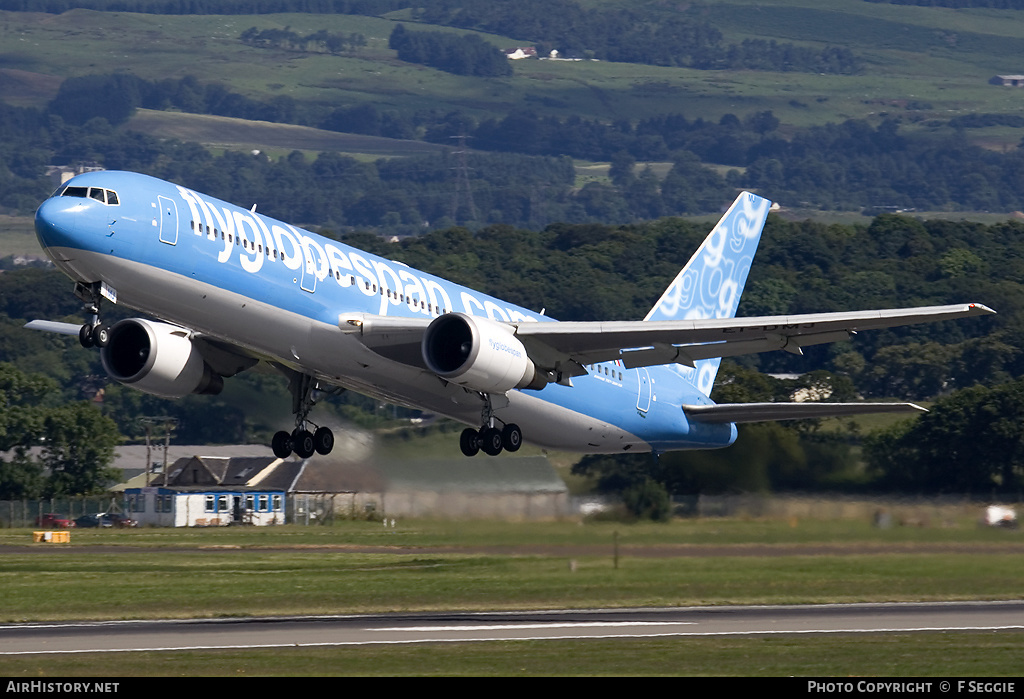 Aircraft Photo of EI-DMJ | Boeing 767-306/ER | Flyglobespan | AirHistory.net #72353