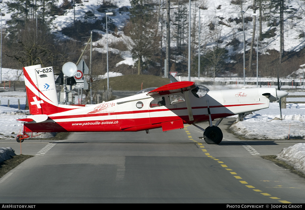 Aircraft Photo of V-622 | Pilatus PC-6/B2-H2M-1 Turbo Porter | Switzerland - Air Force | AirHistory.net #72355