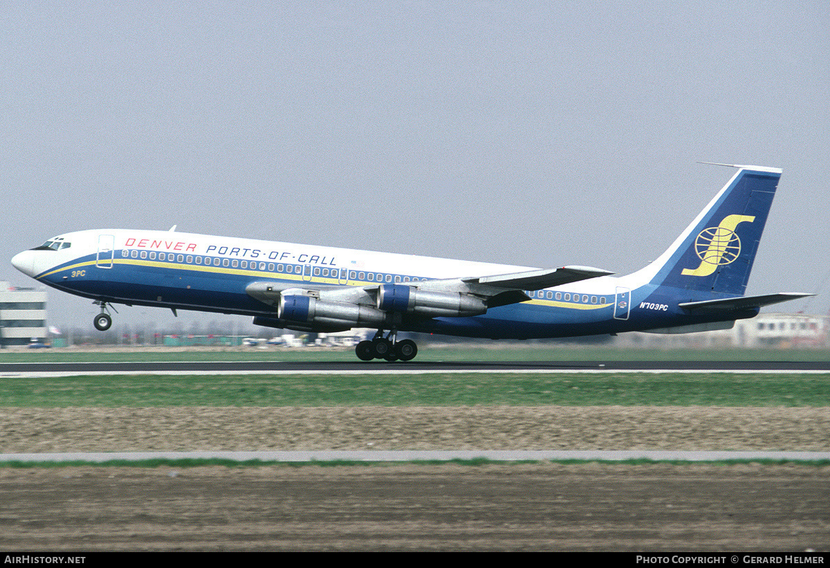 Aircraft Photo of N703PC | Boeing 707-123B | Ports of Call | AirHistory.net #72357