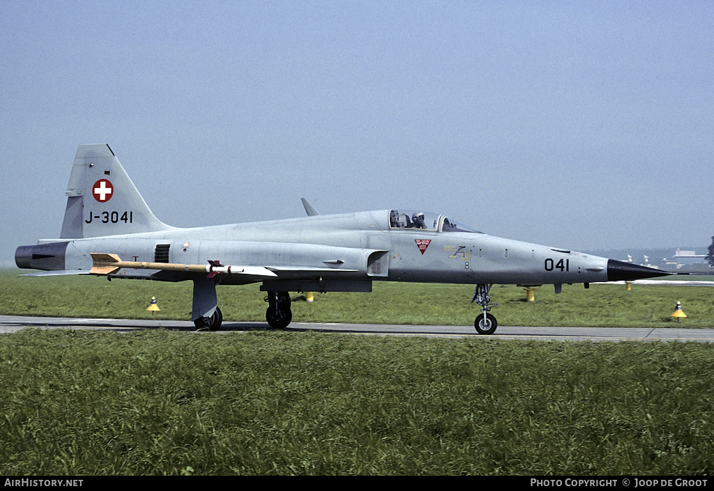 Aircraft Photo of J-3041 | Northrop F-5E Tiger II | Switzerland - Air Force | AirHistory.net #72370