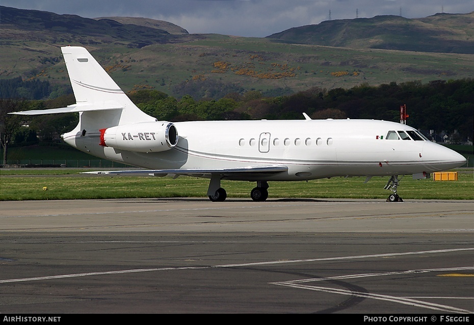 Aircraft Photo of XA-RET | Dassault Falcon 2000 | AirHistory.net #72376