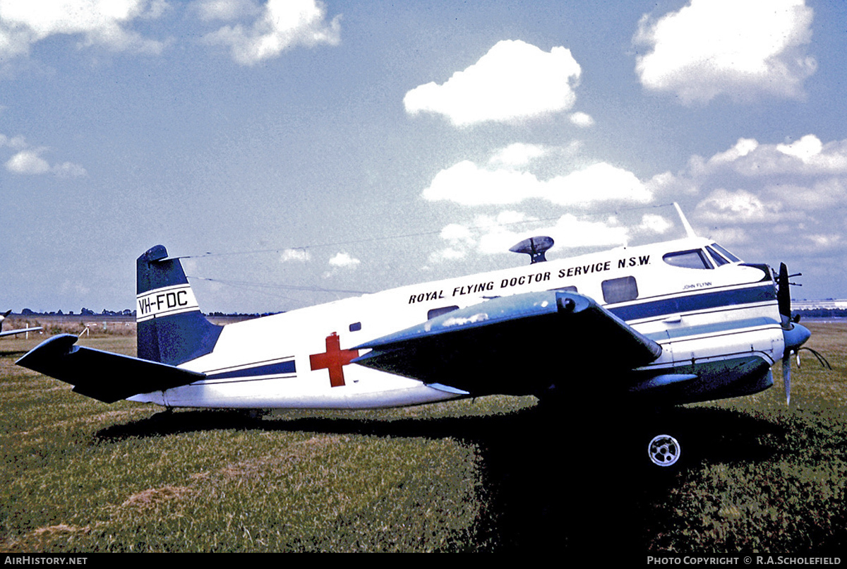 Aircraft Photo of VH-FDC | De Havilland Australia DHA-3 Drover Mk3B | Royal Flying Doctor Service - RFDS | AirHistory.net #72382
