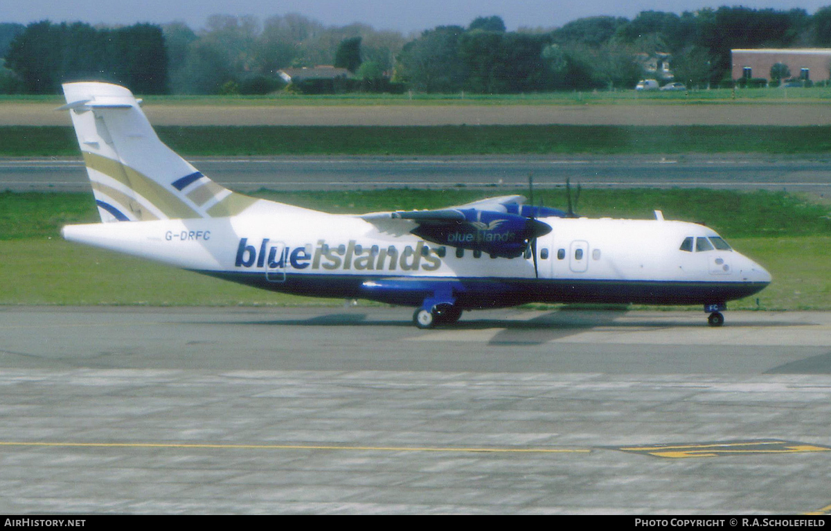 Aircraft Photo of G-DRFC | ATR ATR-42-300 | Blue Islands | AirHistory.net #72389