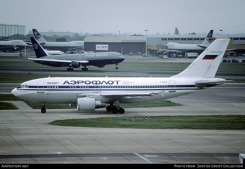 Aircraft Photo of F-OGYP | Airbus A310-324/ET | Aeroflot - Russian International Airlines | AirHistory.net #72393