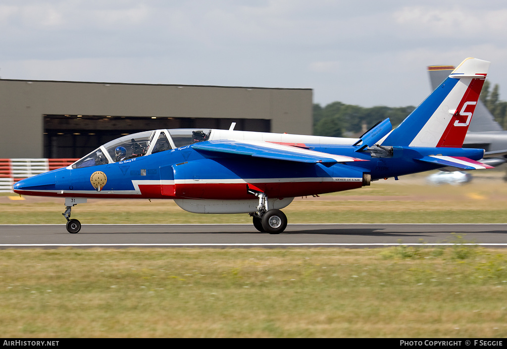 Aircraft Photo of E31 | Dassault-Dornier Alpha Jet E | France - Air Force | AirHistory.net #72405