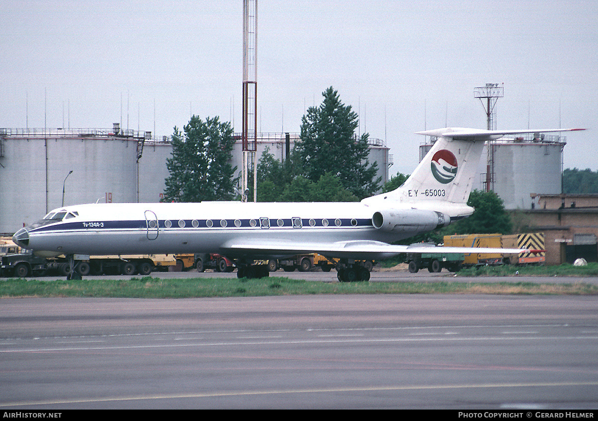 Aircraft Photo of EY-65003 | Tupolev Tu-134A-3 | Tajik Air | AirHistory.net #72407