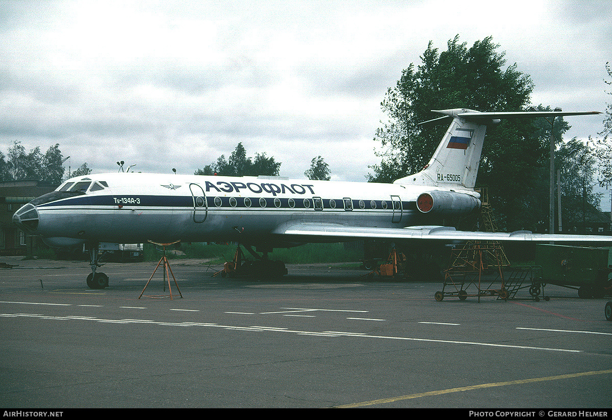 Aircraft Photo of RA-65005 | Tupolev Tu-134A-3 | Aeroflot | AirHistory.net #72432