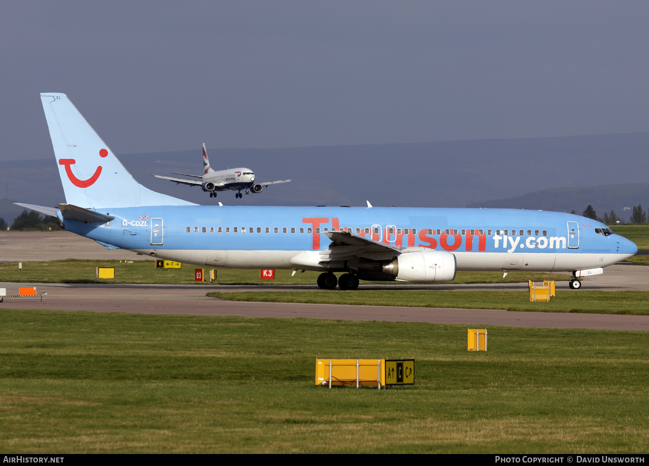 Aircraft Photo of G-CDZL | Boeing 737-804 | Thomsonfly | AirHistory.net #72435