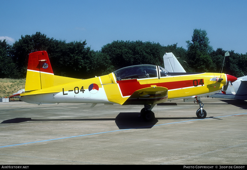 Aircraft Photo of L-04 | Pilatus PC-7 | Netherlands - Air Force | AirHistory.net #72445