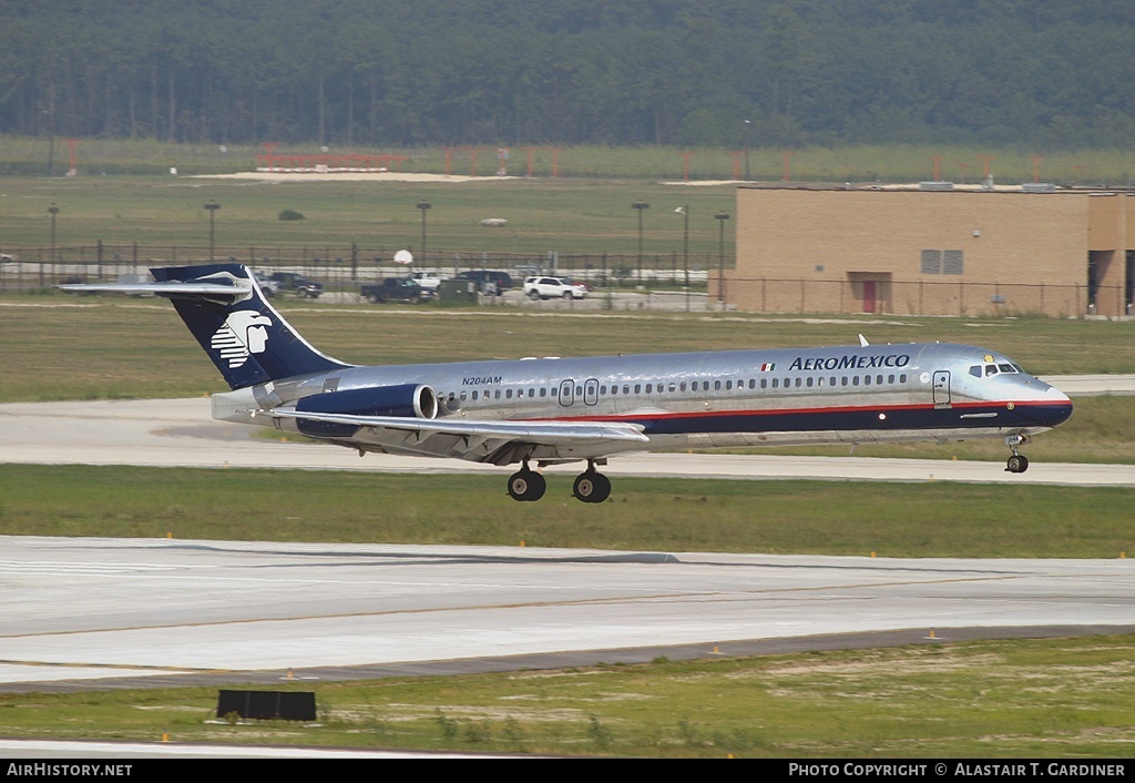 Aircraft Photo of N204AM | McDonnell Douglas MD-87 (DC-9-87) | AeroMéxico | AirHistory.net #72458