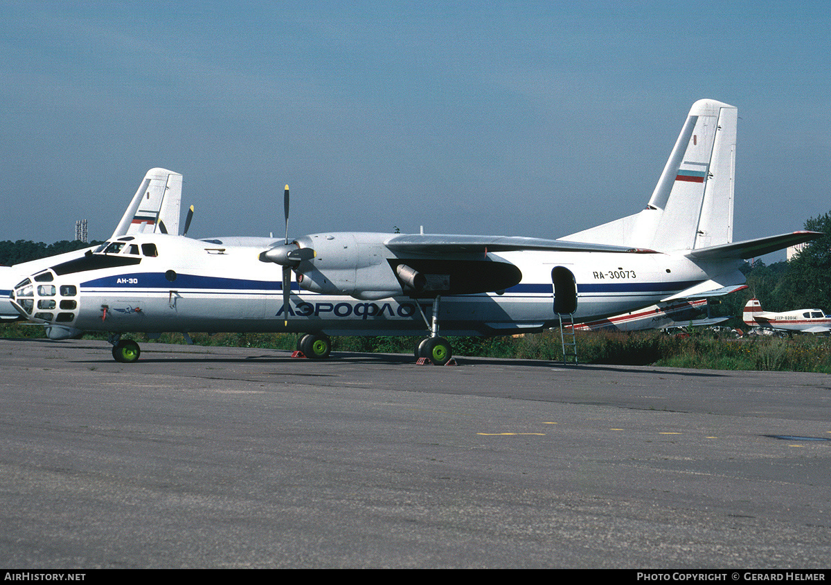 Aircraft Photo of RA-30073 | Antonov An-30 | Aeroflot | AirHistory.net #72459