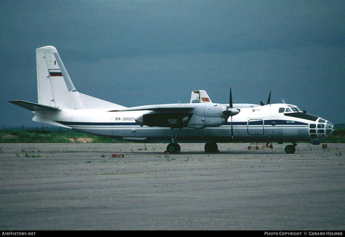 Aircraft Photo of RA-30021 | Antonov An-30 | AirHistory.net #72460