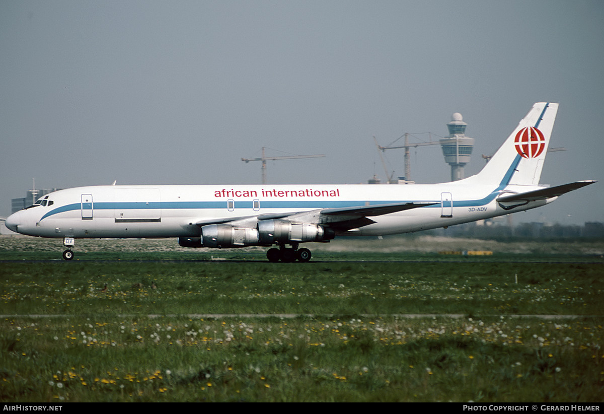 Aircraft Photo of 3D-ADV | McDonnell Douglas DC-8-54AF Jet Trader | African International Airways | AirHistory.net #72473